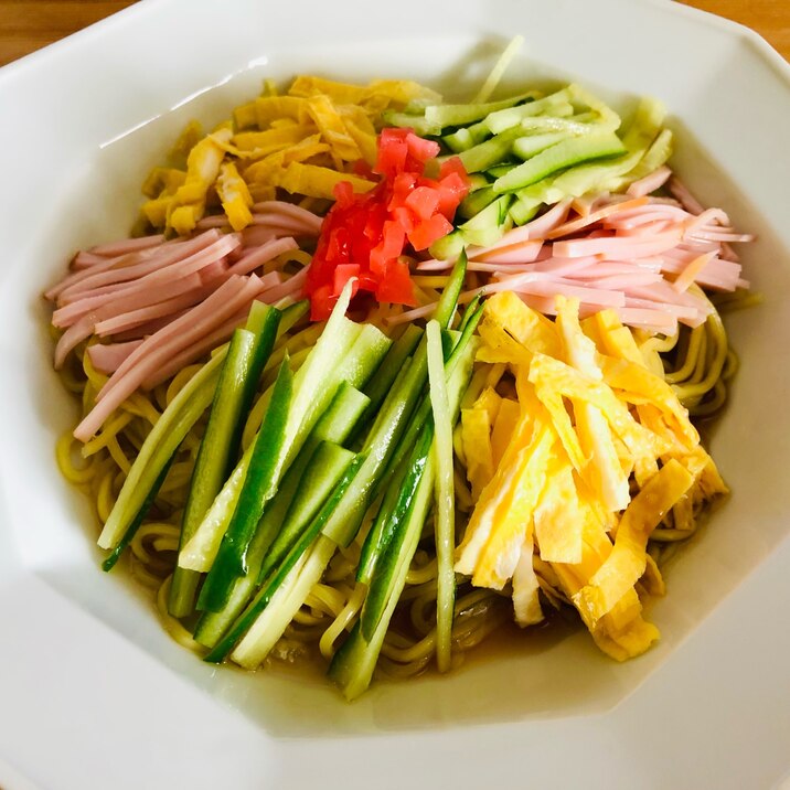 手作りタレと中華麺で☆冷やし中華